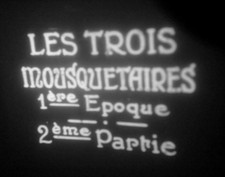 Les 3 mousquetaires (1953) av. Bourvil - Film 9,5 mm