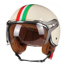 Casque moto rétro vintage