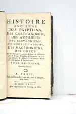 LIVRE ANCIEN HISTOIRE ANCIENNE CIVILISATIONS PROCHE-ORIENT 1767