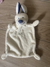 Doudou peluche chien bleu - peluche,