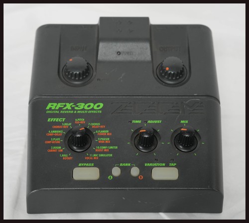 Zoom rfx 300 digital reverb - zoom, rfx-300