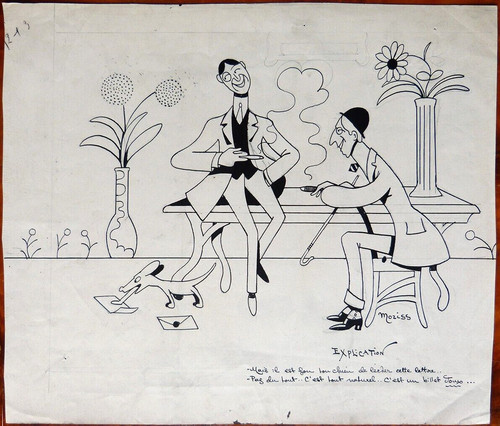 Dessin original maurice - original,