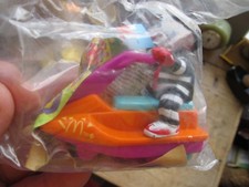 MCDONALDS BANDIT SUR UN JET SKI HAPPY MEAL 1993 1 DE 4 NEUF ANCIEN STOCK