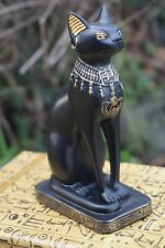 90076  FIGURINE CHAT  DIEU BASTET  20 CM EGYPTIEN EGYPTE EGYPT  STATUE STATUETTE