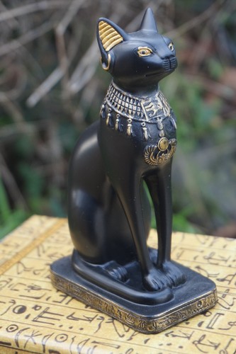 90076 figurine chat dieu - ,