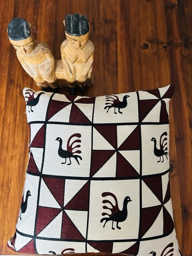Housse coussin tissu - , togo