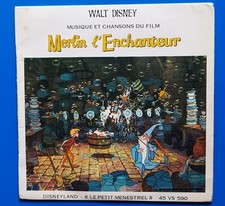 Livre disque  45 TOURS -Merlin