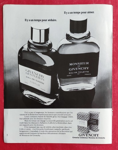 Publicité presse parfum - presse:,