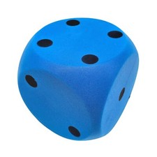 63108 Cube en Mousse Bleu 15 x