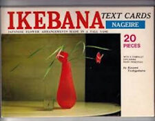 IKEBANA TEXT CARDS: NAGEIRE: JAPANESE FLOWER ARRANGEMENTS MADE IN A TALL VASE...