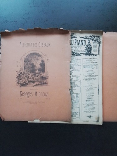 Partition ancienne alleluia - -,