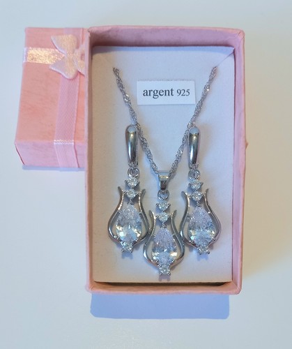 Parure bijoux argent - , 925