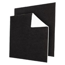 Filtre à charbon actif haute performance pour hottes extracteur de graisse doub