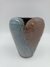 Vase grès émaillé