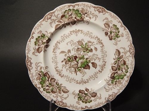 Antique 1850 assiette plate - antique,
