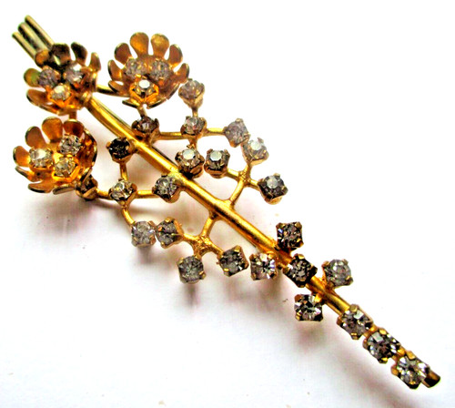 Ancienne sublime grande broche - ancienne,