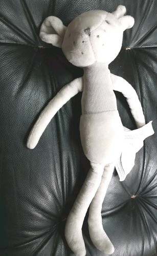 Doudou peluche souris grise - doudou,