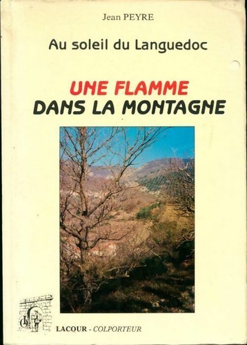 Une flamme dans montagne - la,