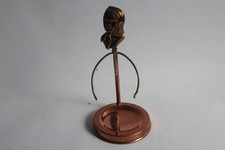 Ancien Porte montre de gousset baguier cuivre (74151)