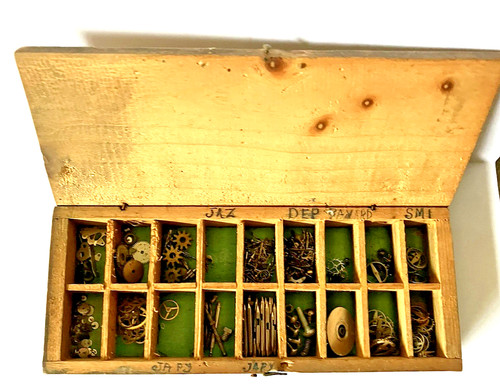 Lot boite bois pieces - lot,