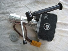 Paillard Bolex 8mm caméra ciné avec Pan Cinor Zoom Berthiot 10-30 mm
