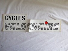 AUTOCOLLANT / STICKER - CYCLES VALDENAIRE - VELO - CYCLISME - BIKING - 49 CM
