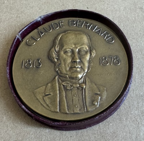 Médaille claude bernard - claude,