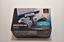 Optec Wireless Dual Shot Controllers Boxed SLPH-00036 Playstation tested