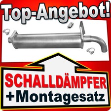 Silencieux d'échappement pour