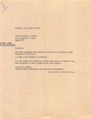 1954 baillot estivaux - 1954, a