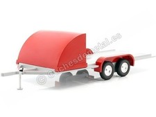 Rouge deux axes pour la voiture américaine à 1:18 Auto World AMM1167