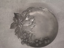 Vide poche étain Art Nouveau artiste Léon KANN et cachet fondeur SIOT Paris