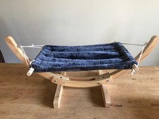 Hamac en bois chat furet démontable