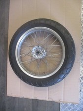 Roue avant avec pneu BRIDGESTON TW-203 bon état Yamaha 125 TW - DE01 - DE054