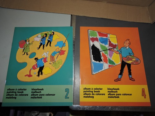 Album colorier tintin - album,