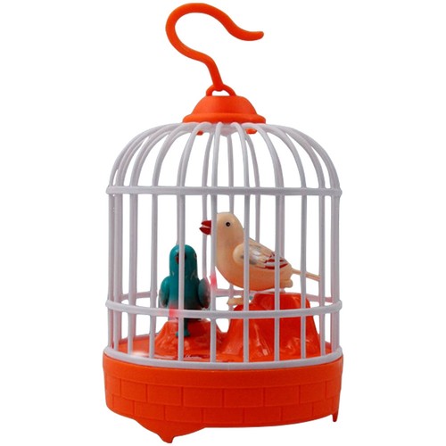 Chant oiseau cage jouet sons - ,