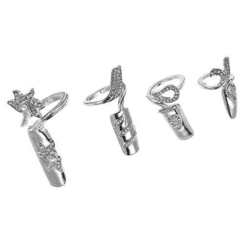 Pcs anneau ongles - À, ouvert