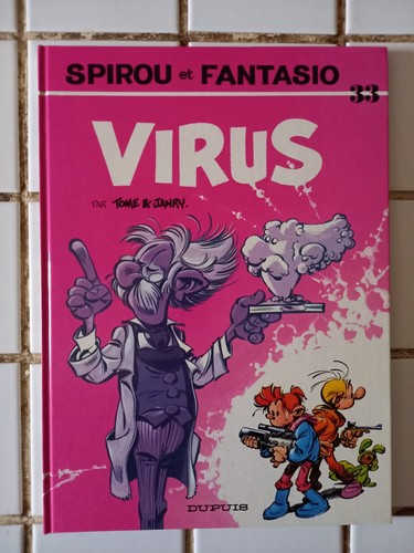 Spirou fantasio virus - bd,