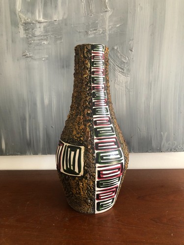 Vase céramique motifs - vase, en