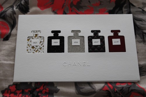 Carte chanel magnifique - carte,