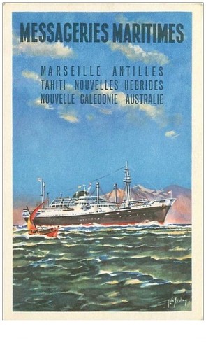 PUBLICITE.n°18210.MESSAGERIES