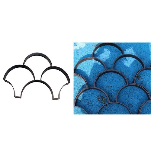 Moule pour dalles jardin - pour,