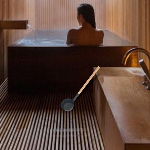 Louche sauna aluminium - de,