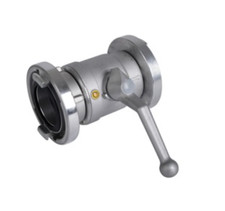 Schlauchabsperrung Tuyau D'Incendie Storz C Robinet à Boisseau Sphérique PN16