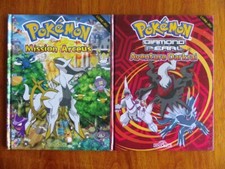 Lot POKEMON 2 livres JEU du dragon d'or Aventure DARKAI misson ARCEUS OCCASION 