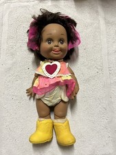 Poupée Galoob Baby Face AA So Delightful Dee Dee Black Complète 