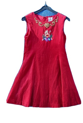 Robe velours elena - velours, d'avalor