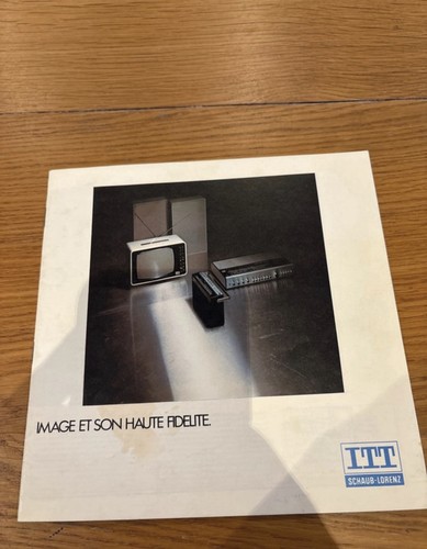 Itt schaub lorenz brochure - itt, schaub-lorenz