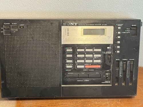 Vintage sony icf 2001 - sony, icf-2001