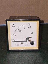 Ampèremètre analogique panneau indicateur SILEX - 0 A 2.5